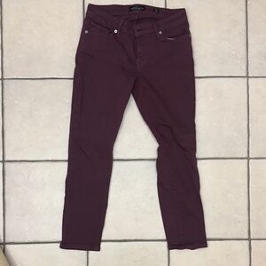 Lucky Brand Maroon  Ankle Jeans